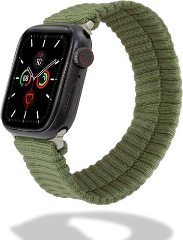 Sonix Knit Watch Band Compatible with ﻿Apple Watch | Stretch Ribbed Knit, Stylish, Sporty | 41mm/40mm/38mm, Series 9/8/7/6/5/4/3/2/1/SE in Kuwait