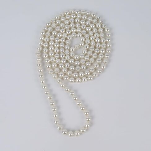 1920s Flapper Accessories Sets Roaring 20s Gatsby Costume Accessories Set for Women (White Crystal) in Saudi Arabia