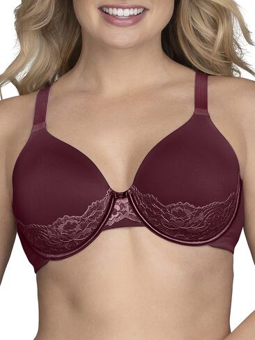 حمالة صدر Vanity Fair Lace Beauty Back Smoothing، 38DD، Love Spell in Kuwait