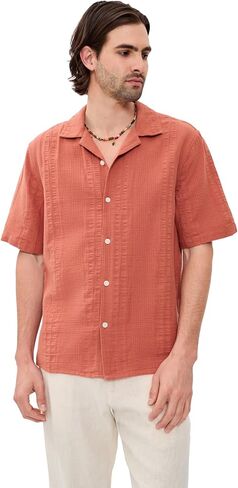 Wax London Men's Double Weave Didcot Shirt in Saudi Arabia