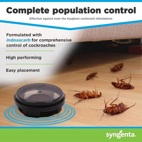 advion 68663 Arena 12ct Bag Cockroach Bait Station, White in Kuwait