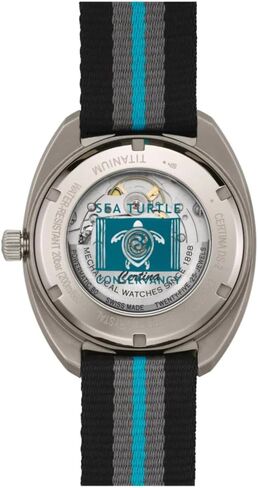 Certina, Womens, DS-2 (Turning Bezel), Titanium, Swiss Automatic, Watch, Black, Plastic, 20, (C0246074805110) in Kuwait