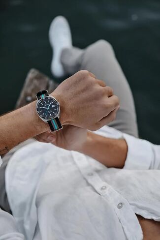 Certina, Womens, DS-2 (Turning Bezel), Titanium, Swiss Automatic, Watch, Black, Plastic, 20, (C0246074805110) in Kuwait