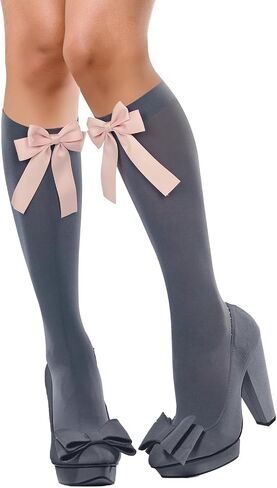 Benefeet Sox جوارب طويلة إلى الركب مع القوس النساء الفتيات جوارب النايلون جميلة يتوهم لوليتا الجنية جوارب أنبوب طويل زي جورب in Kuwait