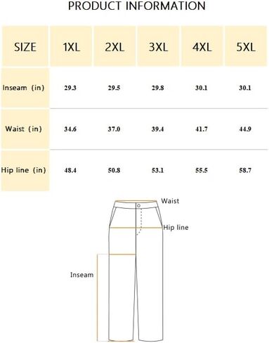 Men's Big & Tall Cargo Pants with Drawstring Elastic Waistband & Multiple Pockets for Young Men in Kuwait