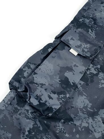 Men's Big & Tall Cargo Pants with Drawstring Elastic Waistband & Multiple Pockets for Young Men in Kuwait