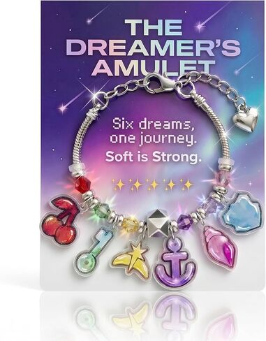 Charm Bracelet for Katseye Merch Lovers, The Dreamer's Amulet Y2K Colorful Pendants Jewelry for Women Concert Outfits and Gifts in Saudi Arabia