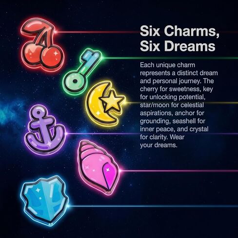 Charm Bracelet for Katseye Merch Lovers, The Dreamer's Amulet Y2K Colorful Pendants Jewelry for Women Concert Outfits and Gifts in Saudi Arabia