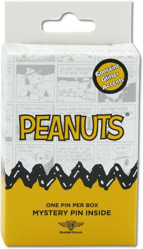 Peanuts Post Stamp Mystery Enamel Pin Blind Box Series, Charlie Brown, Lucy, Peppermint Patty, Sally, Snoopy or Woodstock in Kuwait
