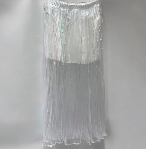 LED Light Up Tutu Skirt Rechargeable Belly Dance Skirt with Bright Lights Performance Dress for Stage Party Festival RGB Light in Saudi Arabia