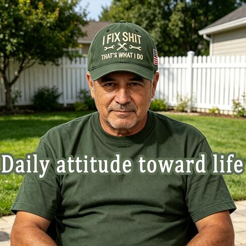 I FIX Shitt, That's What I DO Hat, Vintage Adjustable Distressed Baseball Cap for Men Women in Kuwait
