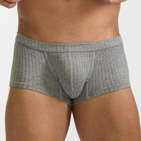 Men Low Rise Boxer Briefs 4-Way Stretch Breathable Moisture 95% Viscose 5% Spandex 3-Pack in Kuwait