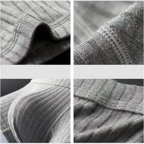 Men Low Rise Boxer Briefs 4-Way Stretch Breathable Moisture 95% Viscose 5% Spandex 3-Pack in Kuwait
