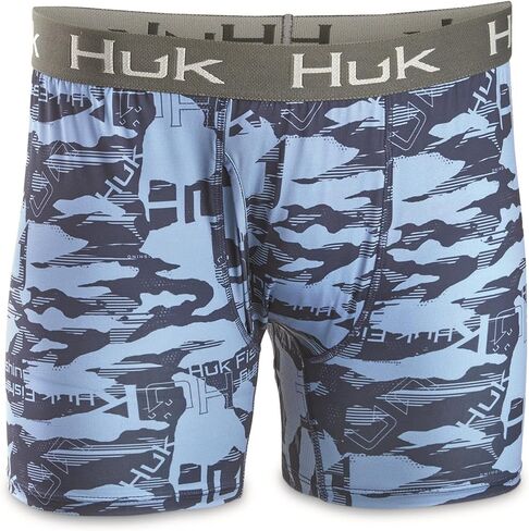 HUK - Men's Pursuit Boxer, Performance Fishing Boxer Briefs in Kuwait