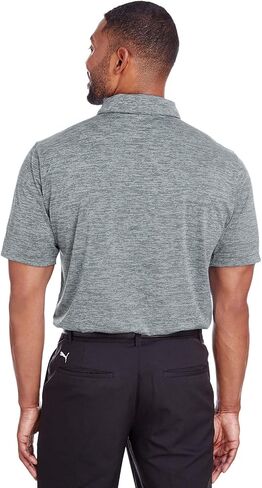 حذاء Puma Golf الرجالي Icon Heather Polo XL QUIET SHADE in Kuwait