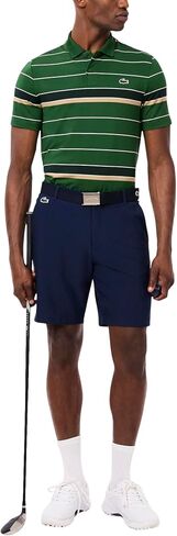 Lacoste Men's Striped Ultra-Dry Stretch Golf Polo in Kuwait