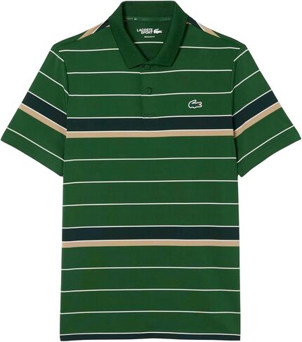 Lacoste Men's Striped Ultra-Dry Stretch Golf Polo in Kuwait