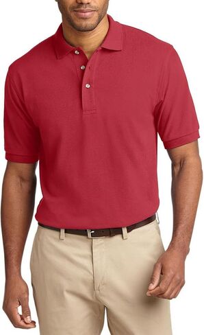 JustBlanks Men's Short Sleeves Heavyweight Cotton Pique Polo Shirt 100% Combed Cotton Jersey Heavyweight Polo Shirt for Men in Saudi Arabia