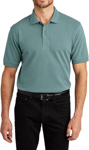 JustBlanks Men's Short Sleeves Heavyweight Cotton Pique Polo Shirt 100% Combed Cotton Jersey Heavyweight Polo Shirt for Men in Saudi Arabia