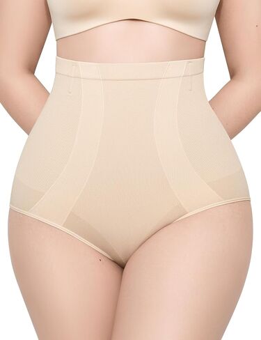 KLVEE Shapewear Tummy Control Panties for Women, Shapewear Shorts Nude in Saudi Arabia