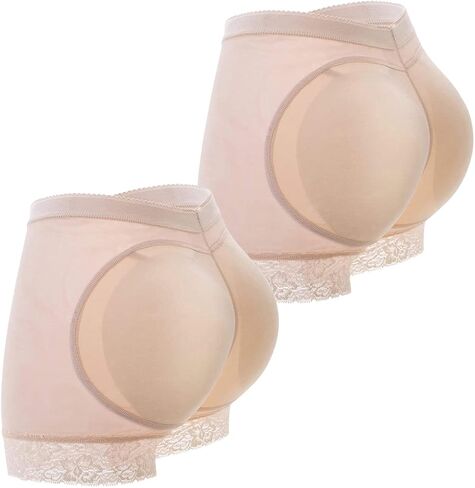 FLORATA Women's Seamless Butt Lifter Panties, Padded Underwear Hip Enhancer Panty, Booty Pads Butt Enhancer Shapewear in Saudi Arabia
