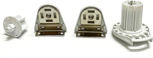 Skyline SL20 Roller Shade Clutch Replacement Set for 1.5" (38mm) Tubing with Mounting Brackets and Pin Plug for Window Roller Blinds(White) in Saudi Arabia