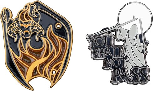 WETA Workshop - The Lord of the Rings Trilogy - You Shall Not Pass Enamel Pin Set in Kuwait