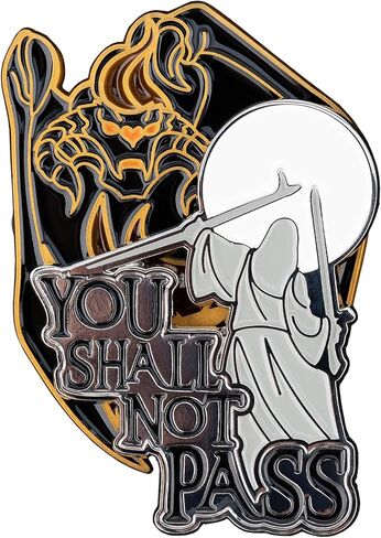WETA Workshop - The Lord of the Rings Trilogy - You Shall Not Pass Enamel Pin Set in Kuwait