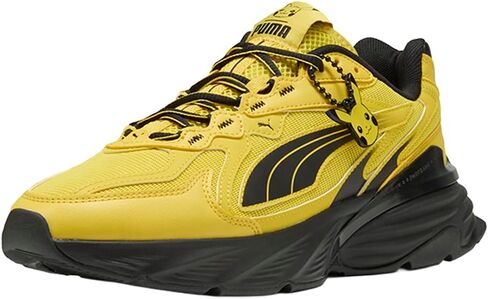 حذاء رياضي رجالي من PUMA X Pokemon Fade Nitro Pikachu برباط كاجوال - أصفر in Kuwait