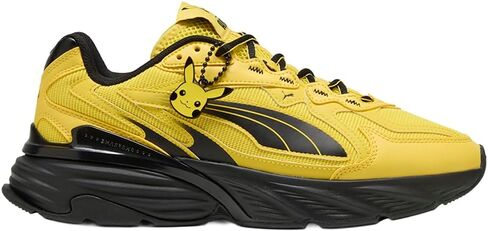 حذاء رياضي رجالي من PUMA X Pokemon Fade Nitro Pikachu برباط كاجوال - أصفر in Kuwait
