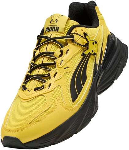 حذاء رياضي رجالي من PUMA X Pokemon Fade Nitro Pikachu برباط كاجوال - أصفر in Kuwait