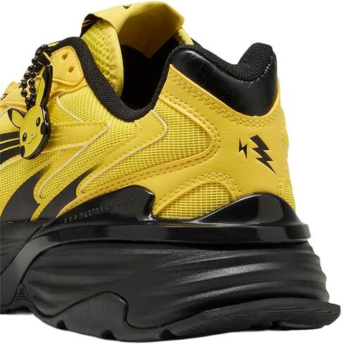 حذاء رياضي رجالي من PUMA X Pokemon Fade Nitro Pikachu برباط كاجوال - أصفر in Kuwait