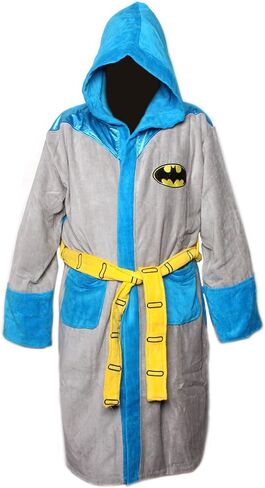 Diamond Batman Retro Mens Hooded Costume Bathrobe in Saudi Arabia
