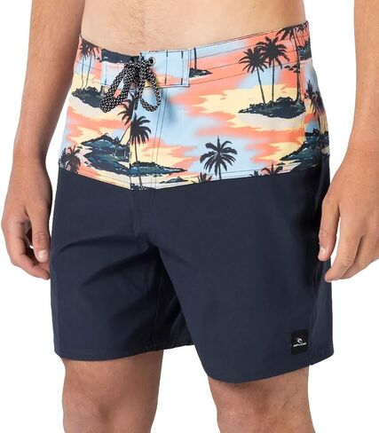 شورت قصير من Rip Curl للرجال Mirage Downline مقاس 17 بوصة in Kuwait
