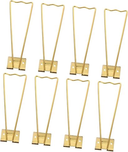 COHEALI 8pcs Iron Picture Frame Bracket Stand Sturdy Photo Frame Support Decorative Display Easel for Home and Office Use in Kuwait