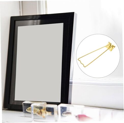 COHEALI 8pcs Iron Picture Frame Bracket Stand Sturdy Photo Frame Support Decorative Display Easel for Home and Office Use in Kuwait