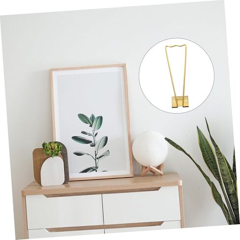 COHEALI 8pcs Iron Picture Frame Bracket Stand Sturdy Photo Frame Support Decorative Display Easel for Home and Office Use in Kuwait