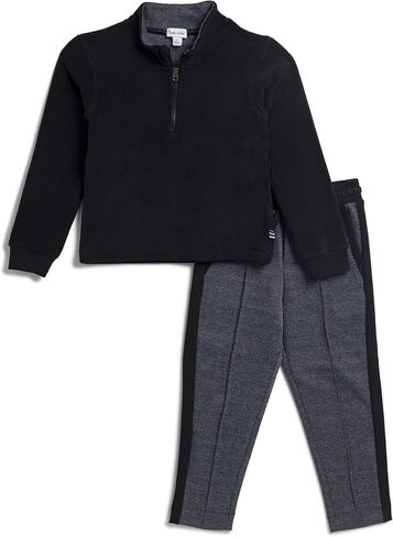 Splendid Boys' Herringbone Quarter Zip Set in Kuwait