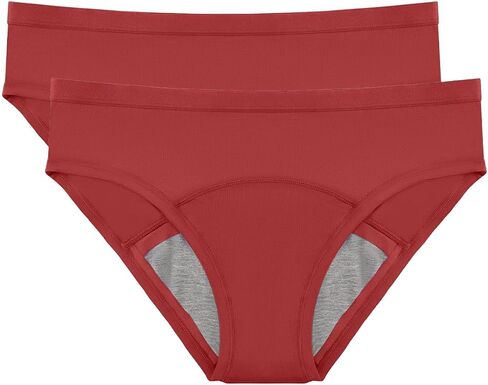 CARER Cotton Period Underwear Reusable Absorbent Brief Washable Leak-Proof Menstrual Bikini Incontinence Panties for Women in Saudi Arabia