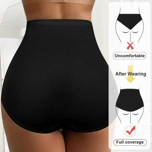 Women's Invisible High-Waist Shapewear Panties, Tummy Flattening & Body Sculpting in Kuwait