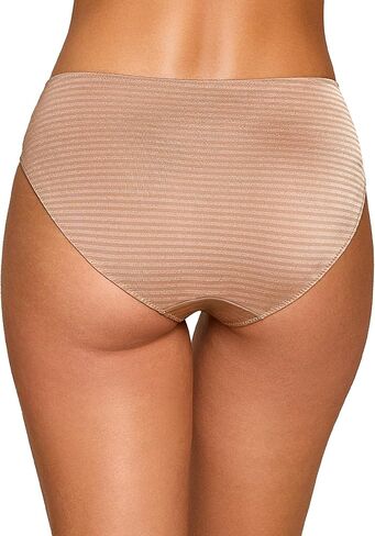 Ilusion Womens Luxe Stripe French Cut Bikini Panty with 4-Way Stretch 1287 in Saudi Arabia