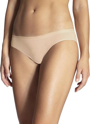 Calida Natural Comfort Women's Brief Panties, Swiss Pima Cotton Underwear, Low Rise Hip Hugger, Double-Lined Gusset in Saudi Arabia
