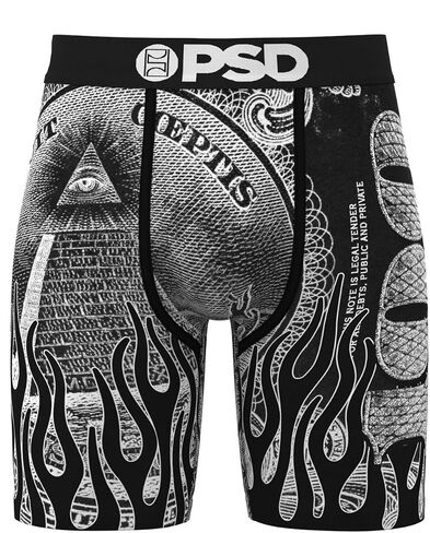 PSD Men's Silver Band Boxer Brief, Multi, M in Kuwait