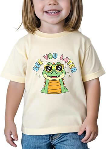 Boys Last Day of School Shirt for Kids Toddler Girls Funny Graphic Tee Short Sleeve 3-8Y in Saudi Arabia