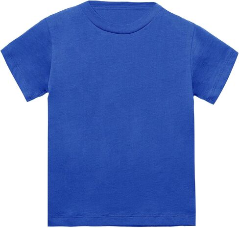 BELLA+CANVAS Toddler Jersey Short Sleeve T-Shirt (Pack of 2) (4 Years) (True Royal) in Kuwait
