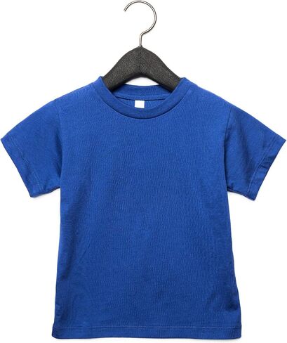 BELLA+CANVAS Toddler Jersey Short Sleeve T-Shirt (Pack of 2) (4 Years) (True Royal) in Kuwait