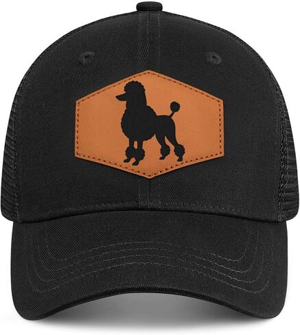 Poodle Baseball Cap for Dog Lovers,Adjustable Baseball Hats for Men Women Black in Saudi Arabia