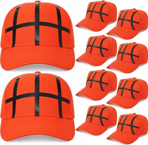 Unittype 12 Pcs Baseball Cap Bulk Cotton Polyester Sports Hats Adjustable Unisex Caps for Team Events Party Favors Gifts in Kuwait