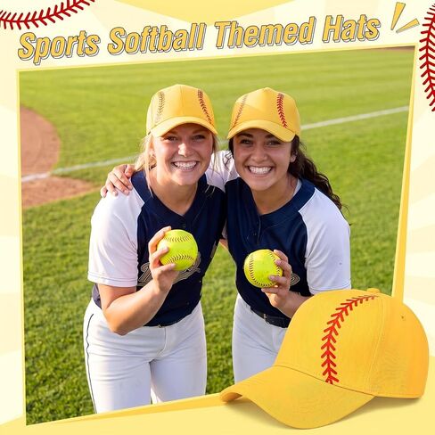 Unittype 12 Pcs Baseball Cap Bulk Cotton Polyester Sports Hats Adjustable Unisex Caps for Team Events Party Favors Gifts in Kuwait
