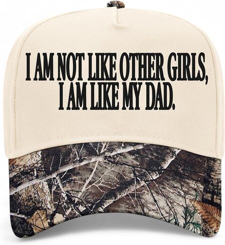 I Am Not Like Other Girls I Am Like My Dad Hat in Kuwait